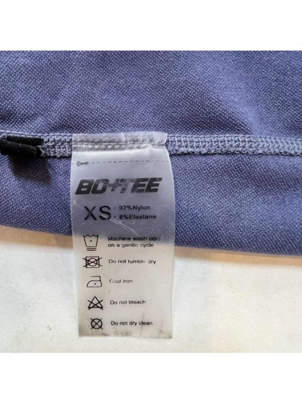 Bo+tee leggings washed blue bootie shaping style workout leggings pants Size XS - Picture 7 of 8